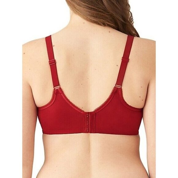 Wacoal Contour Bra Women's Size 38d Red Adjustable Straps Padded - Picture 4 of 9